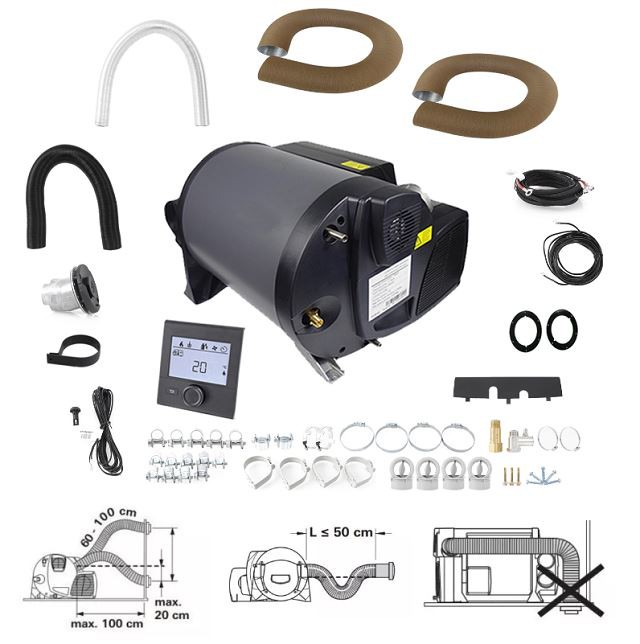 6kw electric and LPG heater