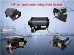 Горячая вода и воздушный газ топлива Караван нагреватель